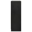 Pemberly Row Contemporary Wood 5-Drawer Rectangular Chest in Black