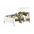 Pemberly Row Coastal 4-piece Queen Wood Bedroom Set Buttermilk