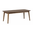 Pemberly Row 3-Piece Wood Occasional Coffee Table Set in Natural Walnut