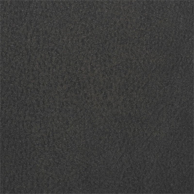 Pemberly Row Faux Leather Upholstered Tufted Back Glider Recliner Charcoal