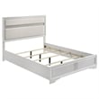 Pemberly Row 5-Piece Contemporary Wood Full Bedroom Set in White