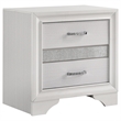 Pemberly Row 4-Piece Contemporary Wood Queen Bedroom Set in White