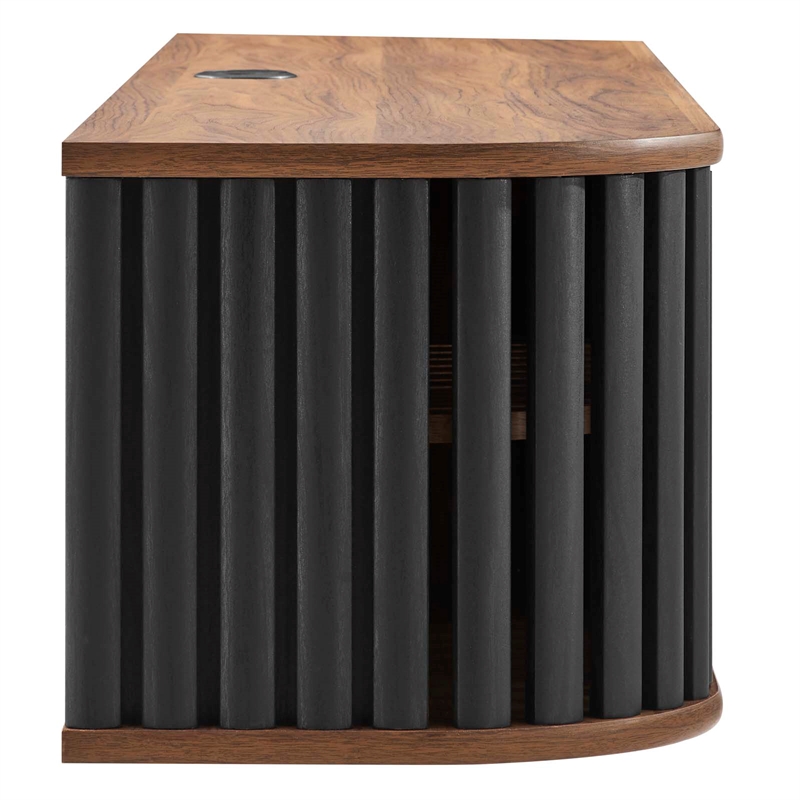 Pemberly Row Wall-Mounted Wood TV Stand for TVs up to 70