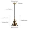Pemberly Row Handcrafted Contemporary 8
