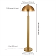 Pemberly Row Handcrafted Mid-Century 15