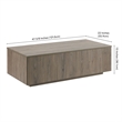 Pemberly Row Contemporary 47.5
