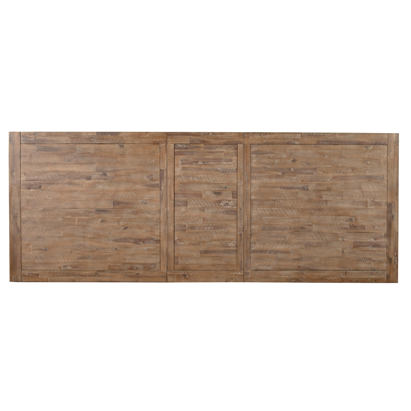 Pemberly Row Extension Dining Table in Weathered Natural (Brown)