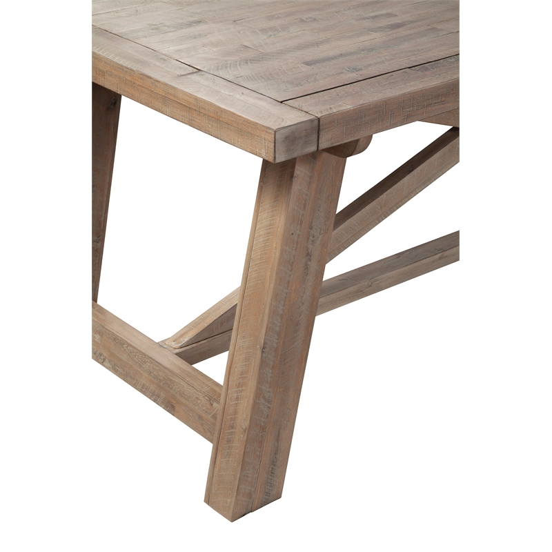Pemberly Row Extension Dining Table in Weathered Natural (Brown)