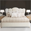 Pemberly Row Modern 9-Piece Queen Comforter Set in Latte Finish