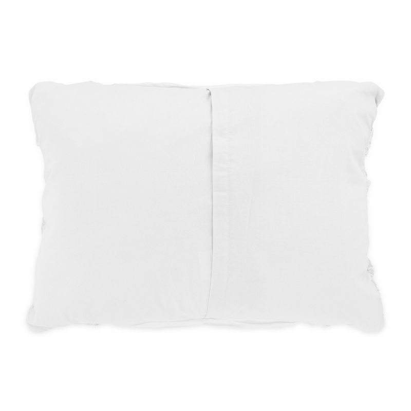 Pemberly Row 5-piece Flower Cotton Queen Comforter Set in White