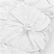 Pemberly Row 5-piece Flower Cotton Queen Comforter Set in White