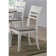 Pemberly Row 5-Pc Transitional Wood Dining Set in Ash/Stormy White