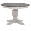 Pemberly Row 5-Pc Transitional Wood Dining Set in Ash/Stormy White