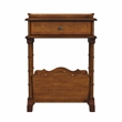 Pemberly Row Transitional End Table With Storage in Olive Ash Brown