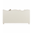 Pemberly Row Traditional Boucle Sofa in French Vanilla/Classic Pearl