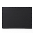 Pemberly Row Modern King Size Velvet Upholstered Bed in Black