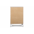 Pemberly Row Contemporary 5-Piece Wood King Bedroom Set in White