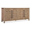 Pemberly Row Transitional Wood Buffet in Light Natural Finish
