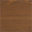 Pemberly Row Japandi Cream Boucle and Walnut Brown Wood King Bed