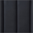 Pemberly Row Velvet Upholstered Queen Platform Bed with Wings in Black