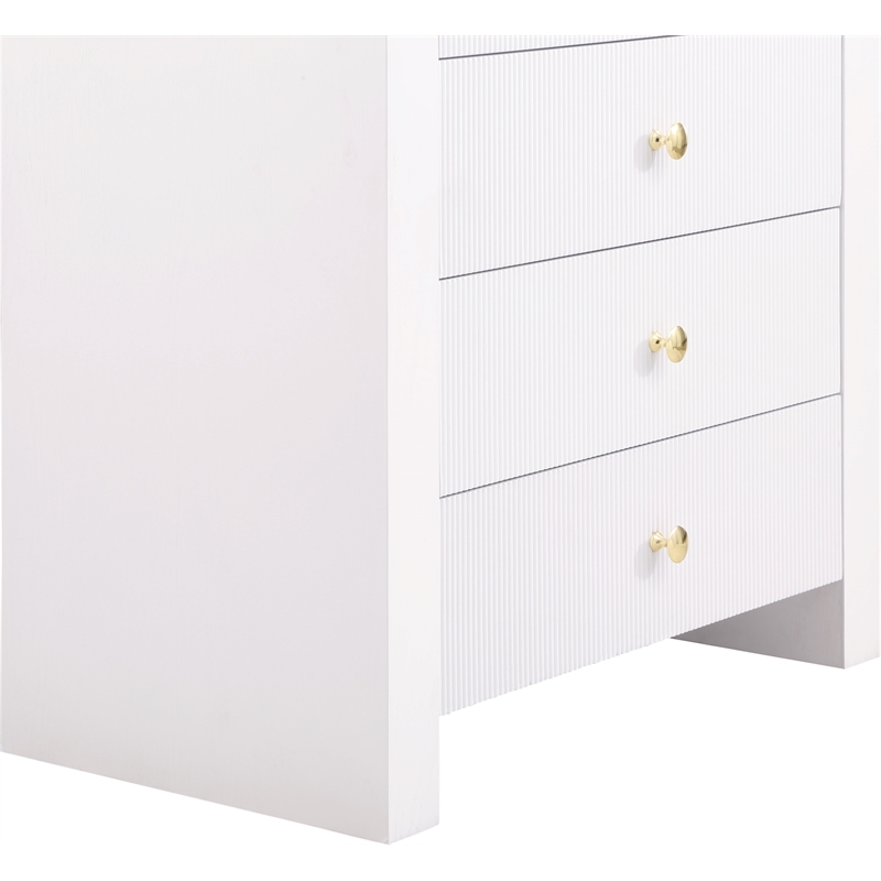 Pemberly Row Modern / Contemporary White Chest - 34