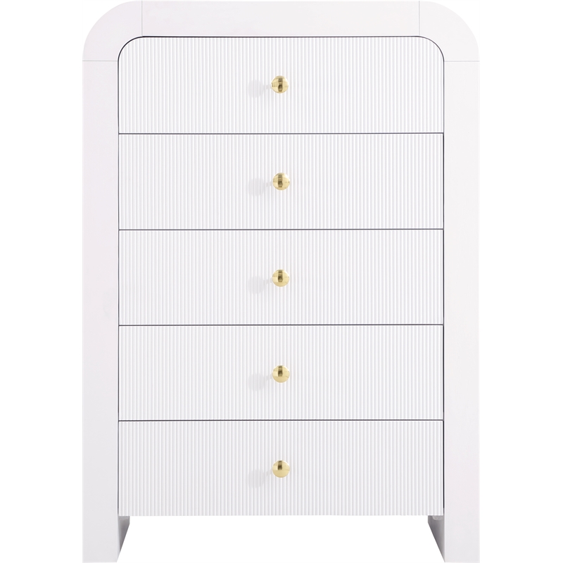 Pemberly Row Modern / Contemporary White Chest - 34
