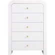 Pemberly Row Modern / Contemporary White Chest - 34