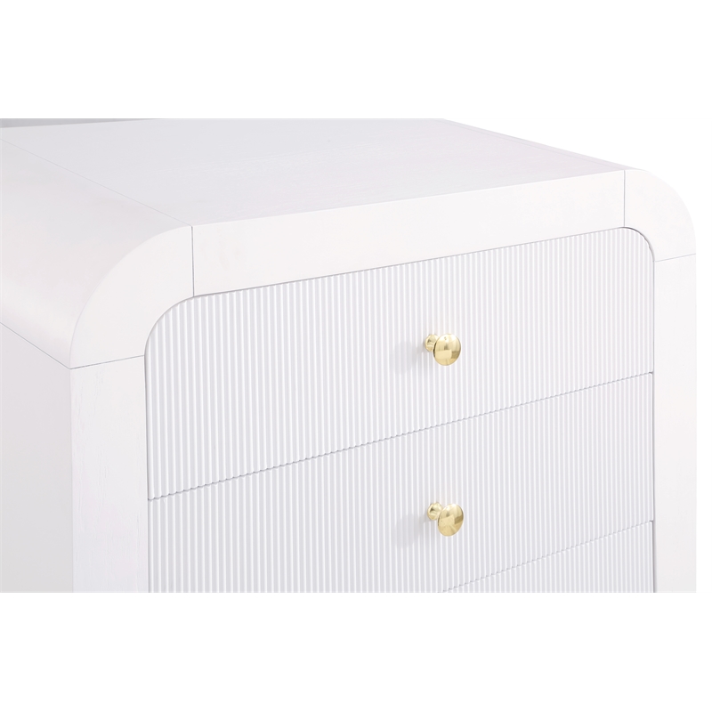 Pemberly Row Modern / Contemporary White Chest - 34