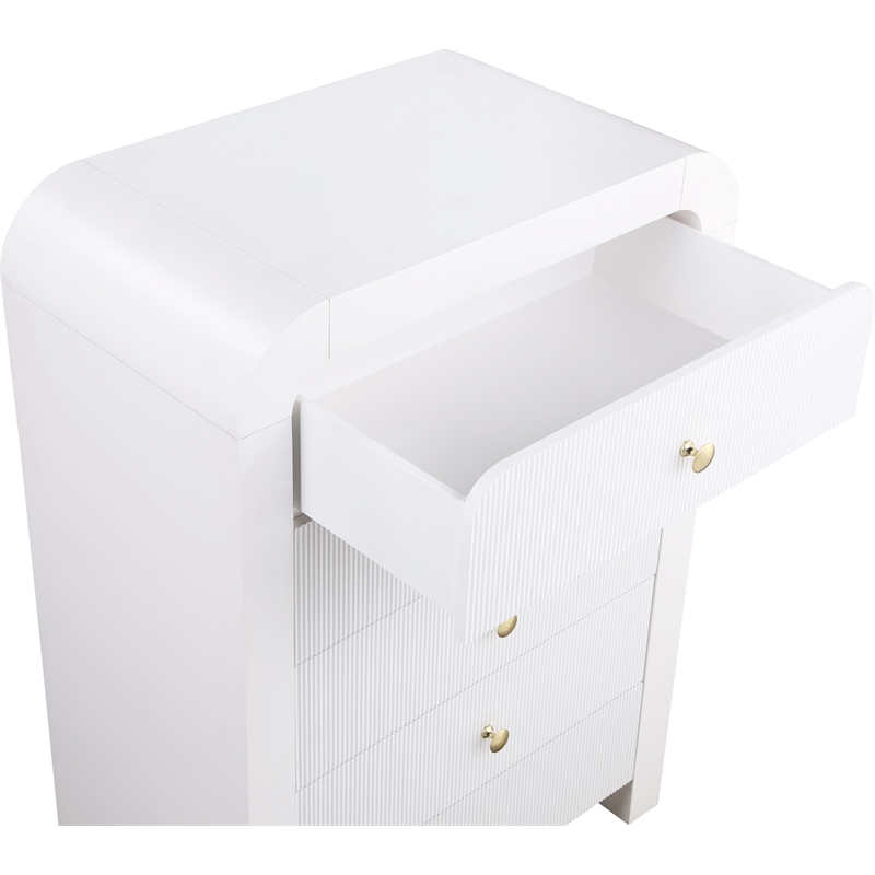 Pemberly Row Modern / Contemporary White Chest - 34