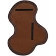 Pemberly Row Contemporary Brown Mirror - 28