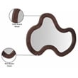 Pemberly Row Contemporary Brown Mirror - 28