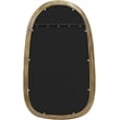 Pemberly Row Modern / Contemporary Brass Mirror - 24