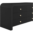 Pemberly Row Contemporary Black Dresser - 31.5