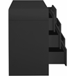 Pemberly Row Contemporary Black Dresser - 31.5