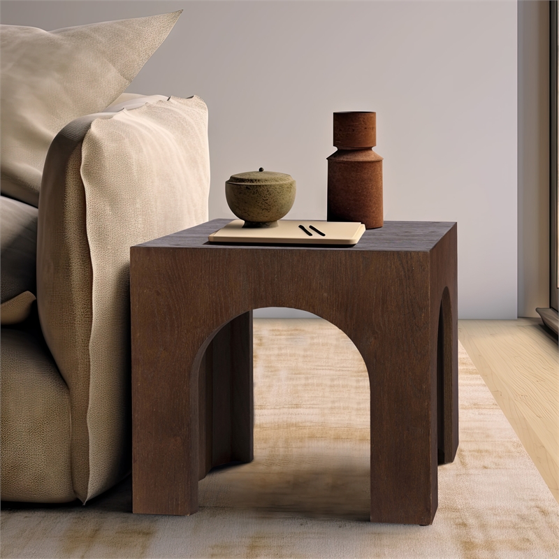 Pemberly Row Contemporary Brown End Table - 20
