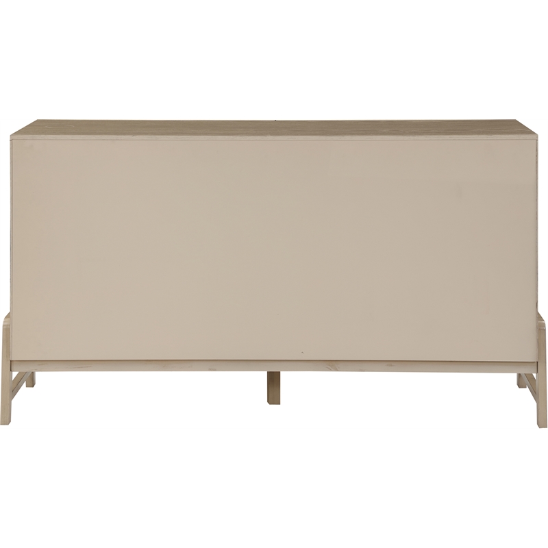 Pemberly Row Contemporary Natural Dresser - 62