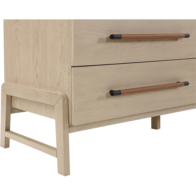 Pemberly Row Contemporary Natural Dresser - 62