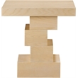Pemberly Row Contemporary Natural End Table - 24