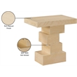 Pemberly Row Contemporary Natural End Table - 24