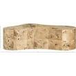 Pemberly Row Contemporary Burl Coffee Table - 23.5