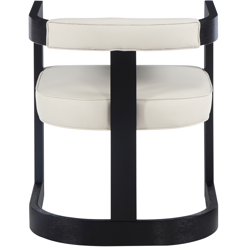 Pemberly Row Contemporary Cream Dining Chair - 24