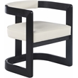 Pemberly Row Contemporary Cream Dining Chair - 24