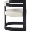 Pemberly Row Contemporary Cream Dining Chair - 24