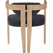 Pemberly Row Contemporary Black Dining Chair - 24