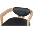 Pemberly Row Contemporary Black Dining Chair - 24