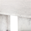 Pemberly Row Contemporary White Dining Table - 36