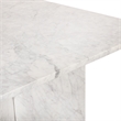 Pemberly Row Contemporary White Dining Table - 36