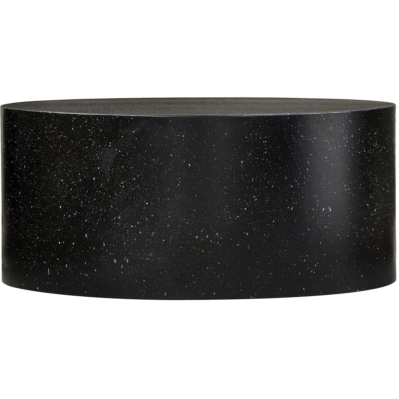 Pemberly Row Contemporary Black Coffee Table - 36