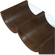 Pemberly Row Contemporary Brown Coffee Table - 60