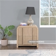 Pemberly Row Contemporary Natural Night Stand - 26